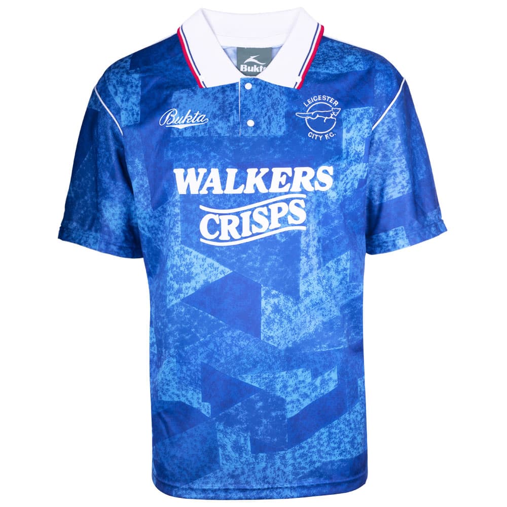 Leicester City retro football shirt for the 1990 season