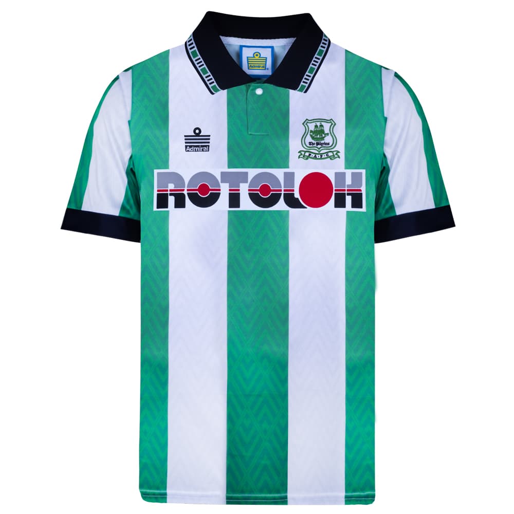 Plymouth Argyle retro football shirt for the 1992 season