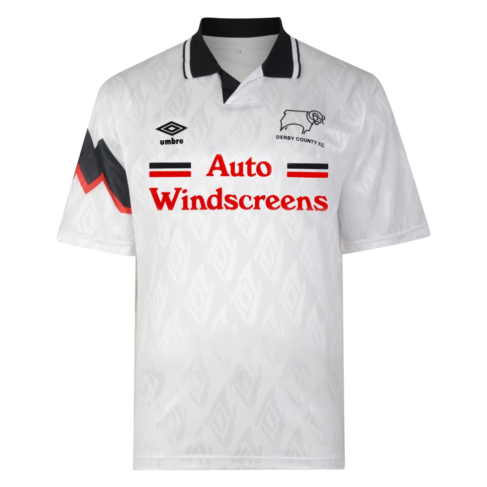 Derby County retro football shirt for the 1992 season