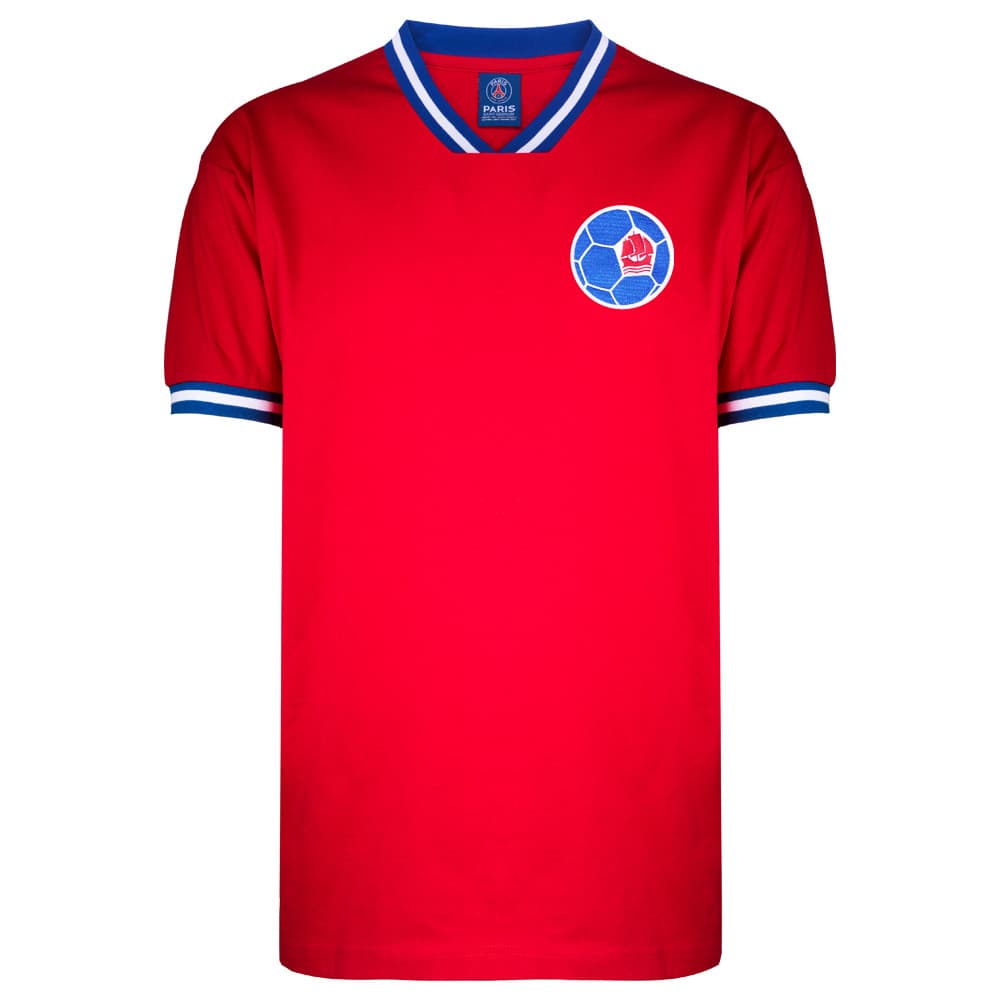 Paris St Germain home football shirt for the 1970 season